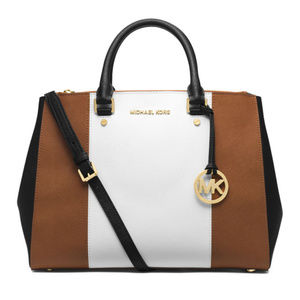 MICHAEL KORS Sutton Large Travel Tote Satchel Bag